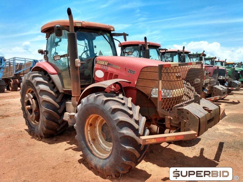 TRATOR DE PNEUS CASE PUMA 205 4X4, ANO: 2015, SÉRIE: HCCZC205LDCR17112 (Ref: 1930)