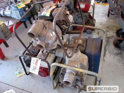 03 BOMBAS CENTRÍFUGAS GASOLINA 3", MOD.: WB 30X E PT3A (Ref.: PAC)