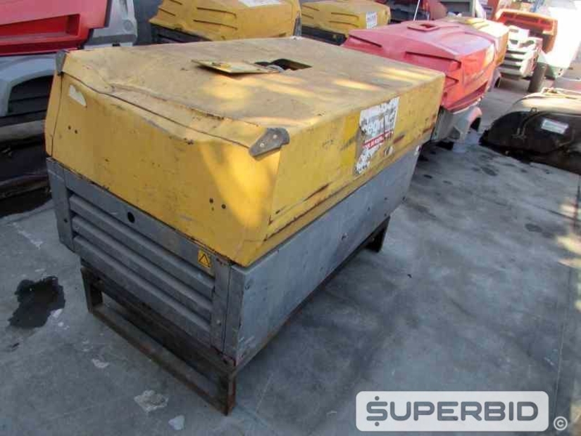 COMPRESSOR DE AR ATLAS COPCO XAS 47 KD CANOPY PKD, ANO: 2010, SÉRIE: WUX594335 (Ref.: JBS)
