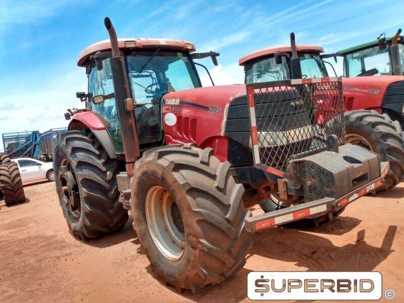 TRATOR DE PNEUS CASE IH PUMA 205 4X4, ANO: 2013, SÉRIE: PB18C400499 (Ref: 1300)