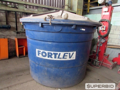 01 CAIXA D'ÁGUA FORTLEV 5.000 LITROS EM POLIETILENO COM TAMPA. (Ref.: WMDS_UM02)