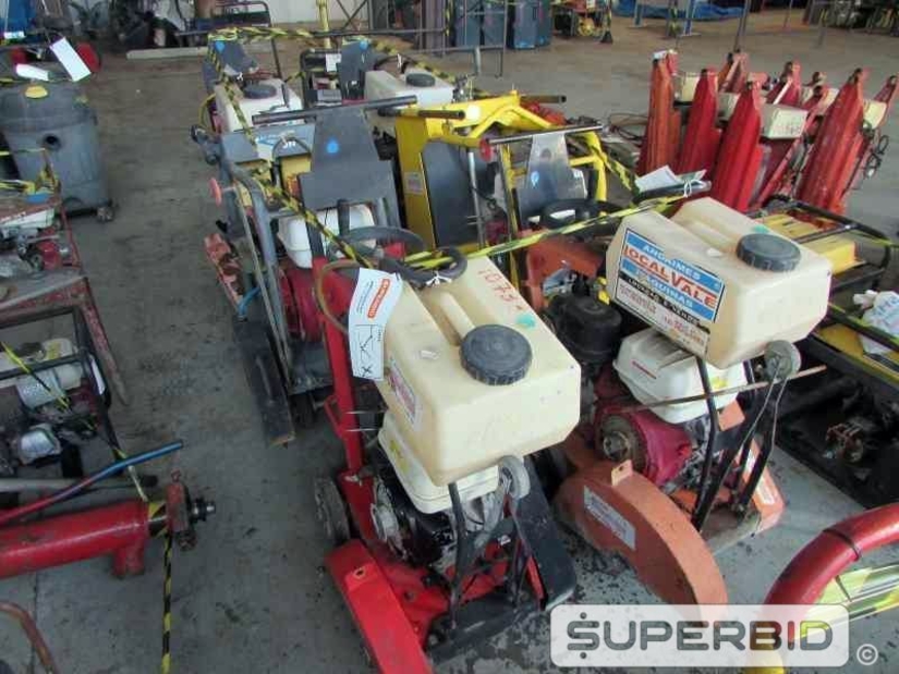 CORTADORAS DE PISO WACKER NEUSON E CORTADORAS DE PISO CLIPPER NORTON, (06 PÇ.) (Ref.: JCX)