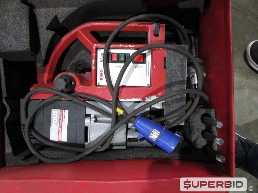 02 FURADEIRAS ELETROMAGNÉTICAS RUKO RS20 (Ref.: FEB)