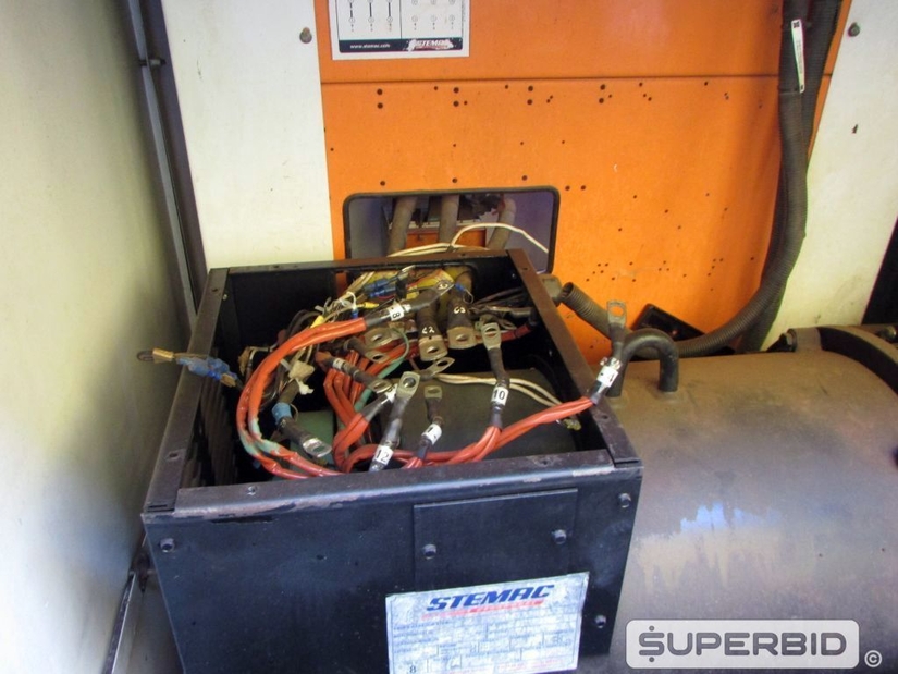 GRUPO GERADOR DIESEL STEMAC C/ MOTOR MWM, CAP.: 100 KVA, SÉRIE: 1739465 (Ref.: PCA/ 107751003)