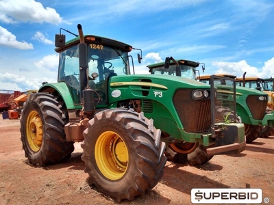 TRATOR DE PNEUS JOHN DEERE 7195J 4X4, ANO: 2013, SÉRIE: 1BM7195JCDH000627 (Ref: 1247)