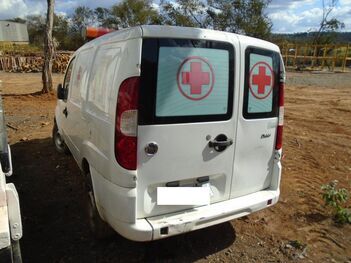 FIAT DOBLO AMBULANCIA 1.8, 2011/2012, Placa FINAL 1 (MG), (Ref.: SAU)