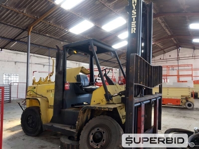 EMPILHADEIRA Á GÁS HYSTER , ANO: 2017, CAP: 7 TON, SÉRIE: NÃO IDENTIFICADO (Ref: RBM)