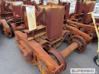 SUCATA DE TRUQUES FERROVIÁRIOS (20 PÇS). (Ref.: WMEQ_UM02)