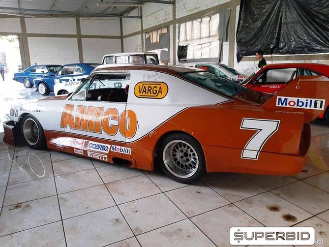 OPALA DE COMPETIÇÃO DA DÉCADA DE 90 STOCK CAR BRASIL EQUIPE AMICO NUMERO #7