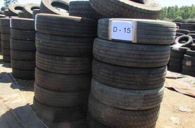 20 SUCATAS DE PNEUS 295/80 PARA REAPROVEITAMENTO (Ref.: D-15)
