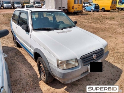 FIAT UNO MILLE WAY ECONOMY 1.0, 2010/2011, Placa FINAL 7 (SP),  (Ref.: TCD)