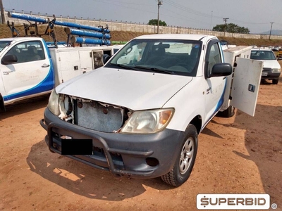 TOYOTA HILUX CS 4X4 CHASSI 2.5, 2007/2007, Placa FINAL 4 (SP), (Ref.: TAU) Loc.: São Pedro/SP