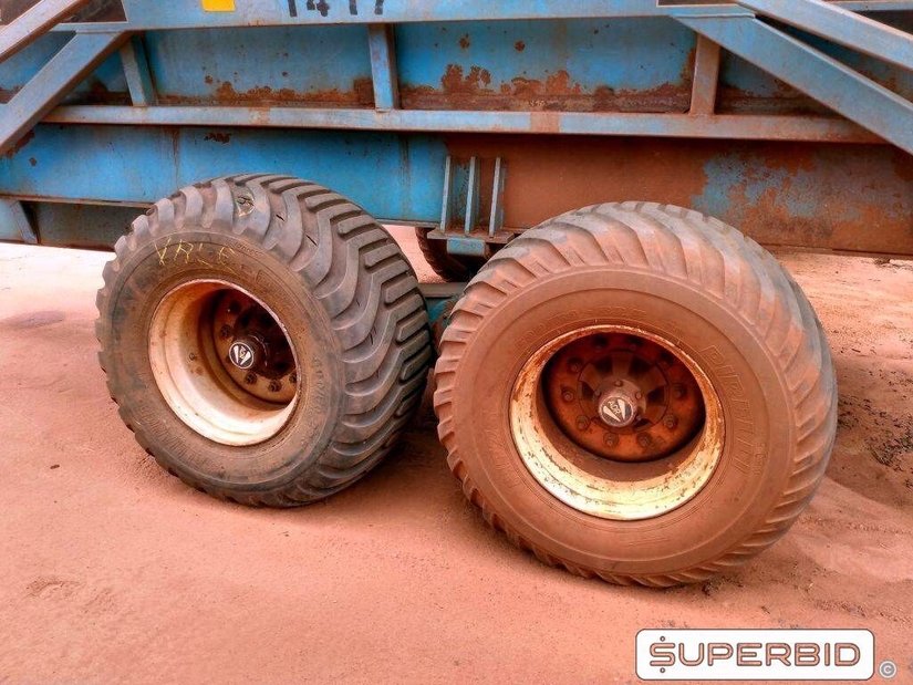 REBOQUE TRANSBORDO DE CANA PICADA TRACAN VTX 10.000, ANO: 2013, SÉRIE: VTX131264 (Ref.: 1417)