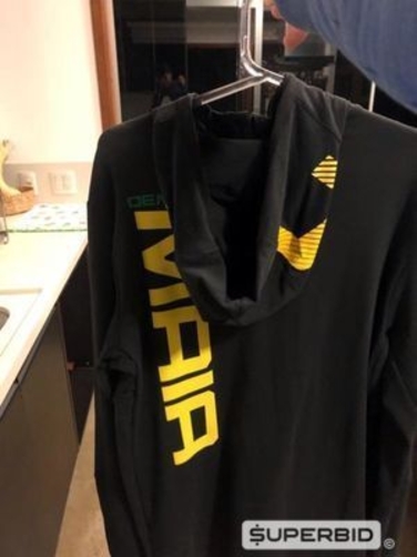 Demian Maia - Jaqueta autografada tamanho G. Jaqueta oficial da luta dele contra o Carlos Condit, em 2016 (luta principal no Canada¿, que ele venceu por finalizac¿a¿o).