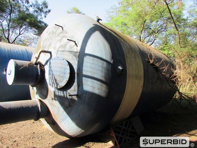 CJ. FOSSAS SÉPTICAS EM VIBRA DE VIDRO CAP. NOM. 175M³/DIA, DIMENSÕES: (3,80X6,95 METROS), CAP.: 79.000 KG, ANO: 2015. (Ref.: WMBV_UM02)