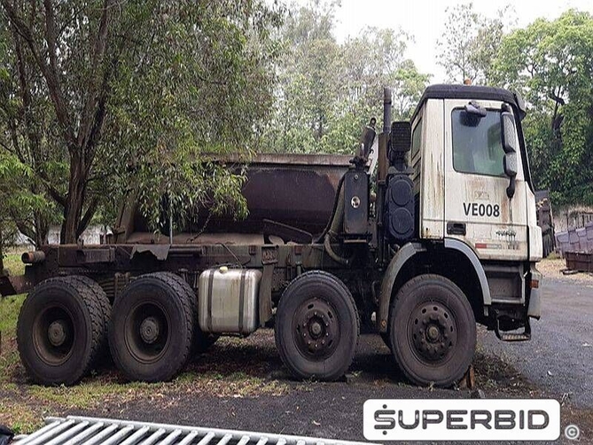CAMINHÃO MERCEDES-BENZ ACTROS4844K8X4, 2009/2010, Placa FINAL 9 (MG), (Ref.: SFH-OMD5259-2021) Loc.: Simões Filho/BA