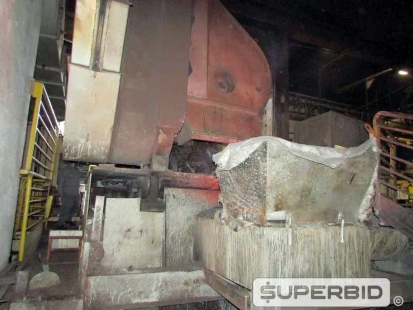 FORNO A FUSÃO ABB CADINHO, ANO 1996, CAP. 5,8 TON (Ref.: 701-12274)