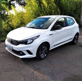 Fiat Argo Drive 1.3 série especial S-design, 2019/2020, Branco Alaska Perolizada, 3.789 KM, Flex, Câmbio Manual, Roda de liga leve, Kit multimídia "7", volante com comandos, IPVA 2021 pago, veículo com garantia de fábrica, laudo cautelar aprovado.