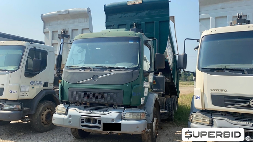 CAMINHÃO BASCULANTE VOLVO VM 330 6X4R, 2012/2012, Placa FINAL 1 (RJ), (Ref.: IBH)