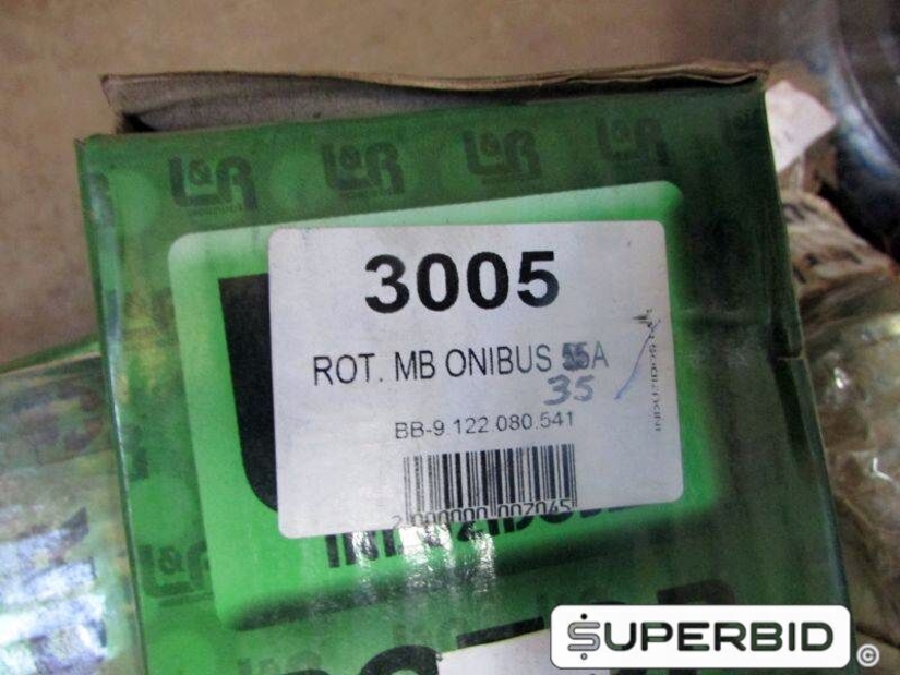 PEÇAS PARA CAMINHÕES, KOMBI E EMPILHADEIRA: ROTOR, BOBINAS, MOTOR DE PARTIDA, ALTERNADOR, TURBINA E OUTROS, (82 PÇ.) (Ref.: JF / JG)