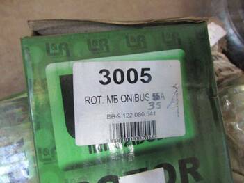 PEÇAS PARA CAMINHÕES, KOMBI E EMPILHADEIRA: ROTOR, BOBINAS, MOTOR DE PARTIDA, ALTERNADOR, TURBINA E OUTROS, (82 PÇ.) (Ref.: JF / JG)