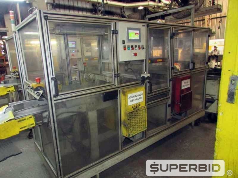 MÁQUINA DE RESSONÂNCIA SIGNAL WORK MTD-RAN, ANO 2012, CAP. 720 PÇ/H (Ref.: 896-12243)