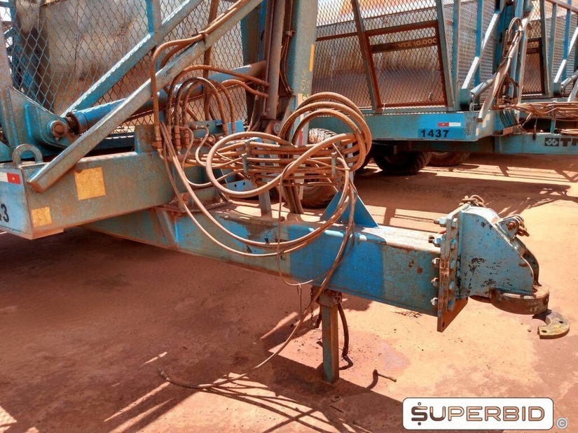 REBOQUE TRANSBORDO DE CANA PICADA TRACAN VTX 10.000, ANO: 2013, SÉRIE: VTX131290 (Ref.: 1443)