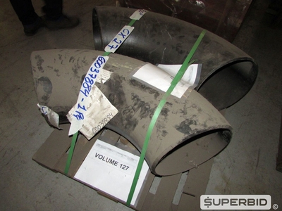 CURVAS, FLANGES, REDUÇÕES CONCÊNTRICAS, TEES E OUTROS (APROX.: 75 PÇS). (Ref.: WMEV_UM02)