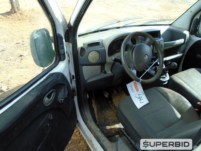 FIAT DOBLO AMBULANCIA 1.8, 2011/2012, Placa FINAL 1 (MG), (Ref.: SAU)