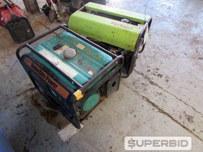 GERADOR Á GASOLINA PRAMAC ES8000 7KVA E GERADOR Á GASOLINA CUMMINS HOMESITE POWER 6500 7KVA (Ref.: JDF)