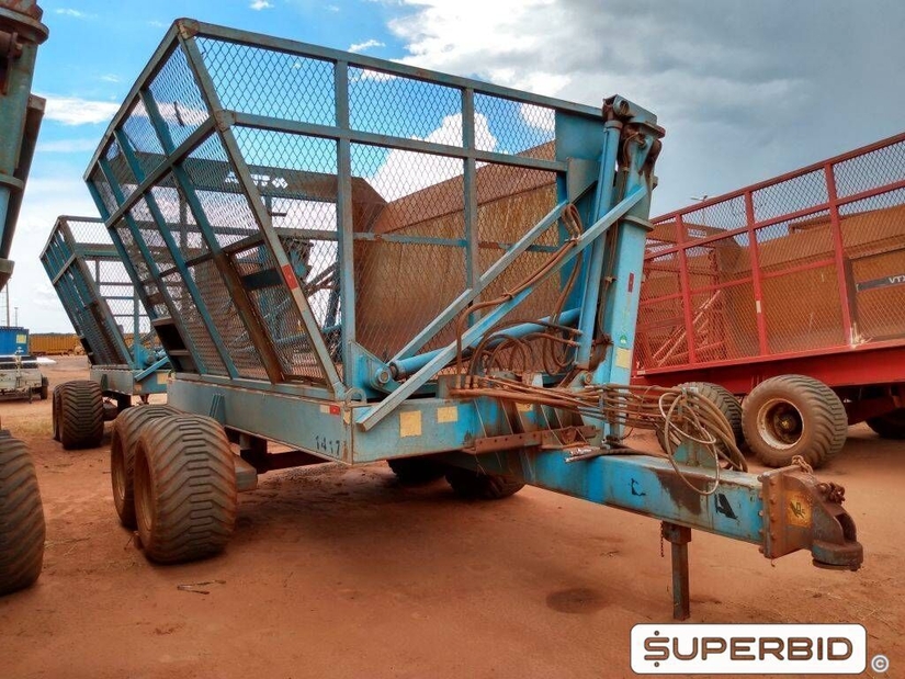 REBOQUE TRANSBORDO DE CANA PICADA TRACAN VTX 10.000, ANO: 2013, SÉRIE: VTX131264 (Ref.: 1417)