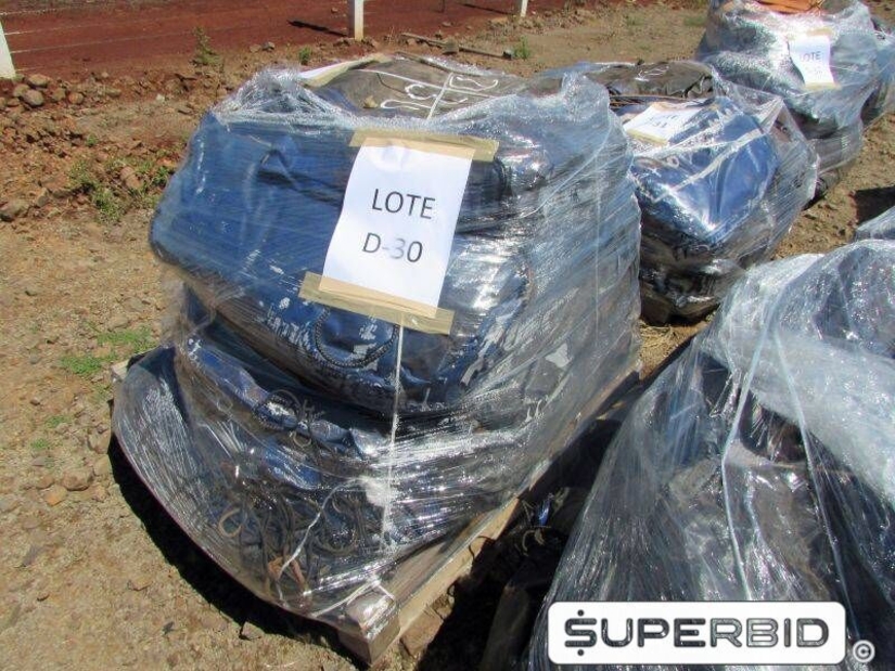 10 SUCATAS DE LONAS DE COBERTURA (Ref.: D-30)