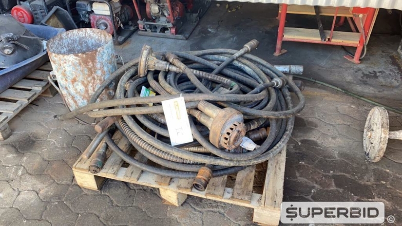 10 MANGOTES DE IMERSÃO E 2 BOMBAS DE DRENAGEM WEBER 2" X 5M (Ref.: IC)