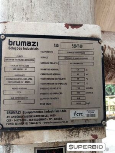 PLANTA DE DEMONSTRAÇÃO PARA PRODUÇÃO DE ETANOL 2G DE CANA-DE-AÇÚCAR BAGAÇO, ANO 2014, CAP. 03 MI DE L/ANO (Ref.: RAA/ RBA/ RCA/ RDA/ REA/ RFA)
