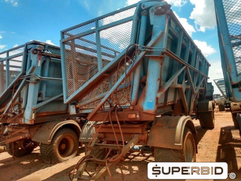 REBOQUE TRANSBORDO RODOFORT SMR 12500, 2008/2008, Placa FINAL 5 (MG),  (Ref.: 316)