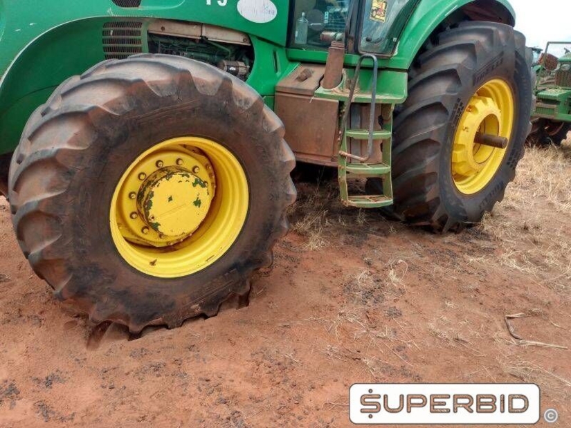 TRATOR DE PNEUS JOHN DEERE 7195J 4X4, ANO: 2013, SÉRIE: 1BM7195JCDH000568 (Ref: 1222)