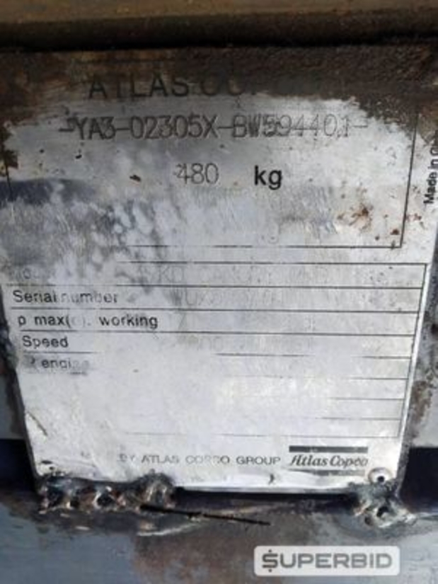 02 COMPRESSORES ATLAS COPCO XAS 47 (Ref.: RBK)