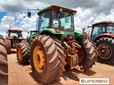 TRATOR DE PNEUS JOHN DEERE 7195J 4X4, ANO: 2013, SÉRIE: 1BM7195JCDH000627 (Ref: 1247)