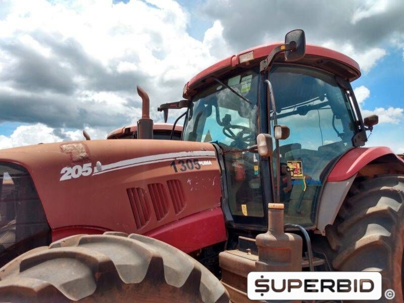 TRATOR DE PNEUS CASE IH PUMA 205 4X4, ANO: 2013, SÉRIE: HCCZ205EDCR14908 (Ref: 1305)