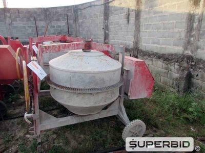 SUCATA DE 06 BETONEIRAS ELÉTRICAS CSM 400 LITROS. (Ref.: JEC)