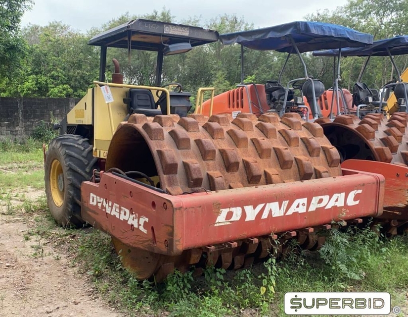 ROLO VIBRATÓRIO  DYNAPAC CA-250 PD, ANO: 2009, SÉRIE: 6592BR0199 (Ref: IAC)