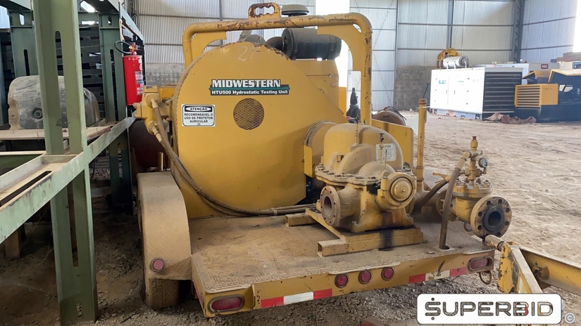01 BOMBA TESTE HIDROSTÁTICO MIDWESTERN HTU-500, ANO: 2007, SÉRIE: 709133 (Ref.: IAT)