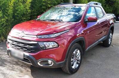 Fiat Toro Freedom 16V 2.0 4x4, 2019/2020, Vermelho Tribal Metálica, 13.049 KM, Diesel, Câmbio Automático, Kit Multimídia "7" completo, Sensor e Câmera de ré, Bancos em Couro, IPVA 2021 pago, Veículo com garantia de fábrica, Laudo cautelar aprovado.