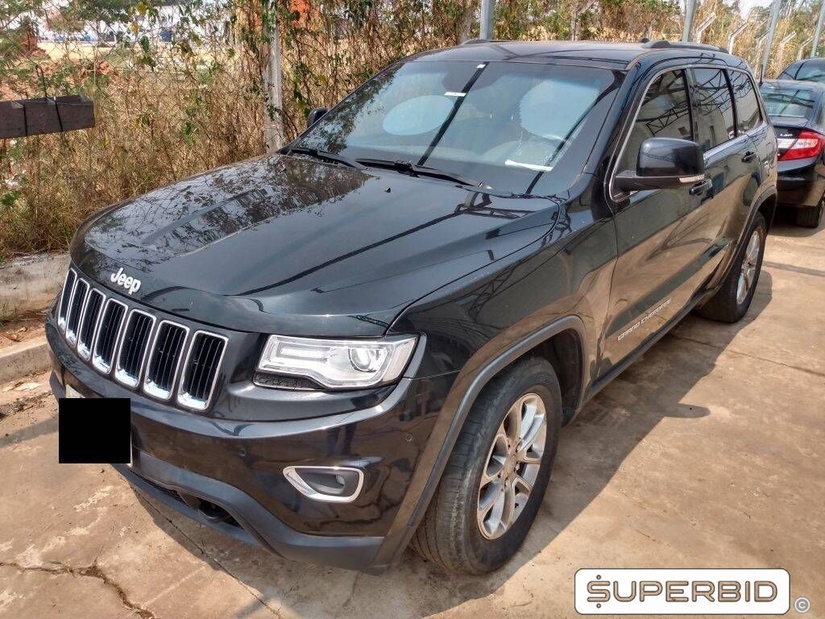 JEEP GRAND CHEROKEE LOREDO 3.6 (BLINDADO), 2014/2015, Placa FINAL 5 (SP), (Ref.: TQ)