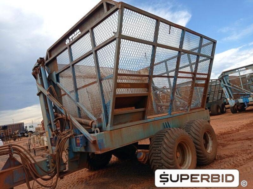 REBOQUE TRANSBORDO DE CANA PICADA TRACAN TMA VTX 10.000, ANO: 2013, SÉRIE: 131252 (Ref.: 1337)