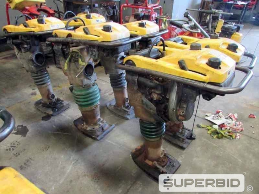 COMPACTADOR DE SOLO WACKER NEUSON BS 50-2I 70KG E COMPACTADOR DE SOLO WACKER NEUSON BS 60-2I 70KG, (06 PÇ.) (Ref.: JAP)