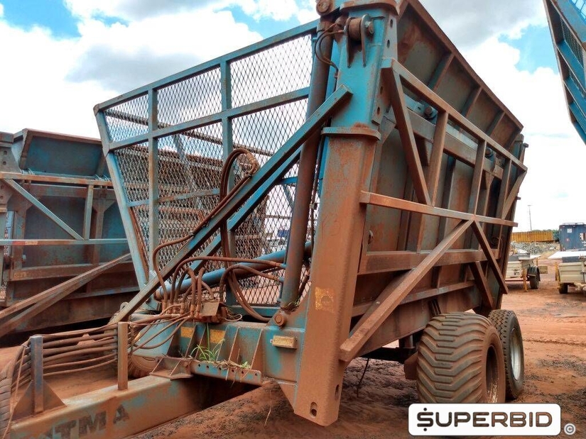 REBOQUE TRANSBORDO DE CANA PICADA TRACAN VTX 10.000, ANO: 2013, SÉRIE: VTX131288 (Ref.: 1441)