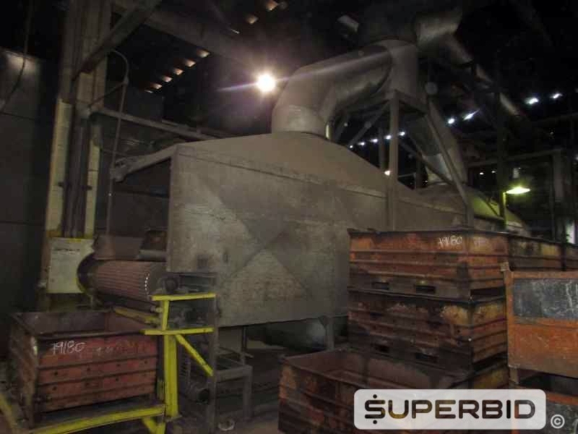 FORNO TRATAMENTO TÉRMICO ELINO VIGA GALOPANTE, CAP. 1200 KG/H (Ref.: 12211)