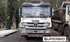 CAMINHÃO MERCEDES-BENZ ACTROS4844K8X4, 2009/2010, Placa FINAL 9 (MG),  (Ref.: SFH-OMD5259-2021) Loc.: Simões Filho/BA