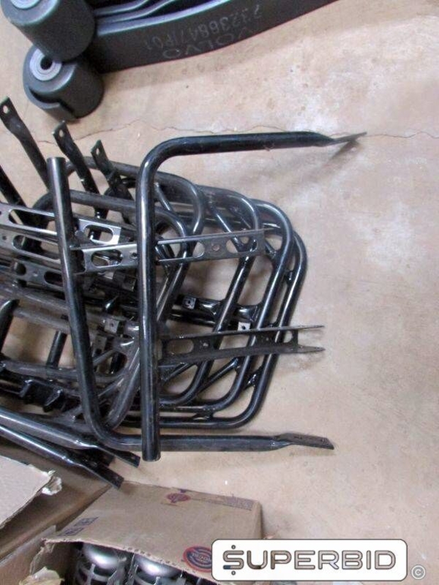 PARALAMAS PARA QUADRICICLO, SUPORTE APOIO ESTRIBO E BAGAGEIRO TRASEIRO, (18 PÇ.) (Ref.: JD)